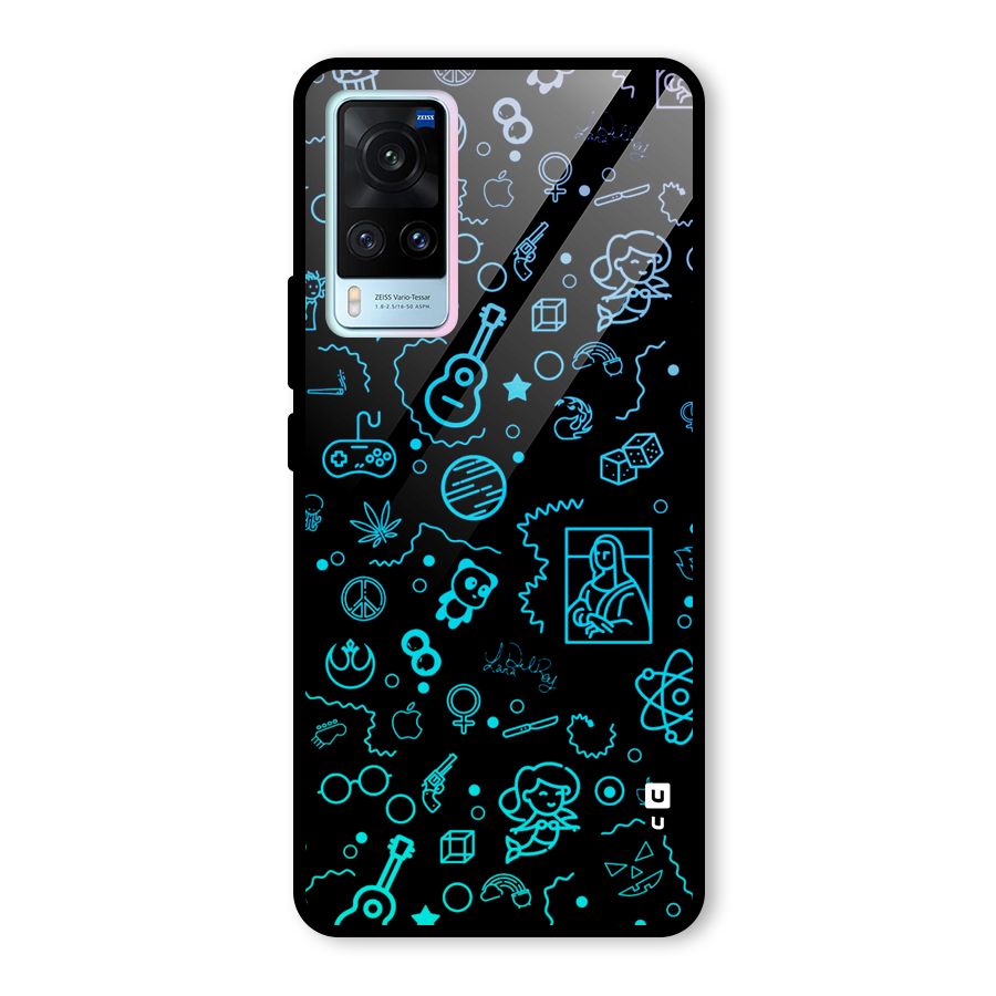 Joy Art Glass Back Case for Vivo X60
