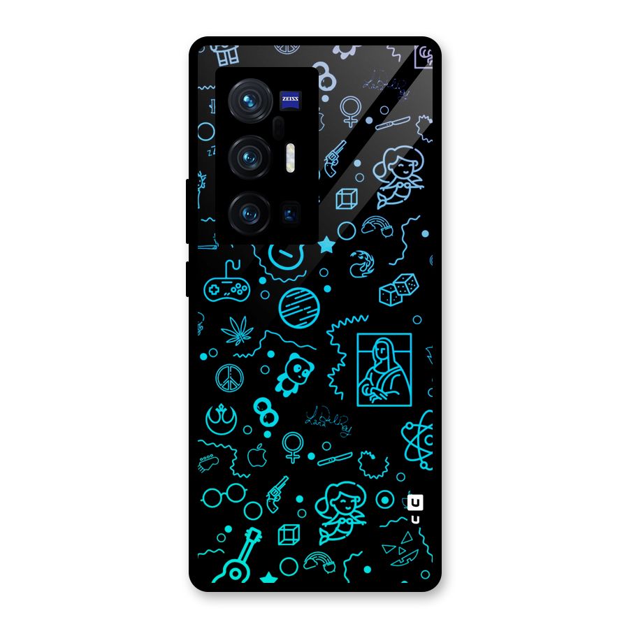 Joy Art Glass Back Case for Vivo X70 Pro Plus