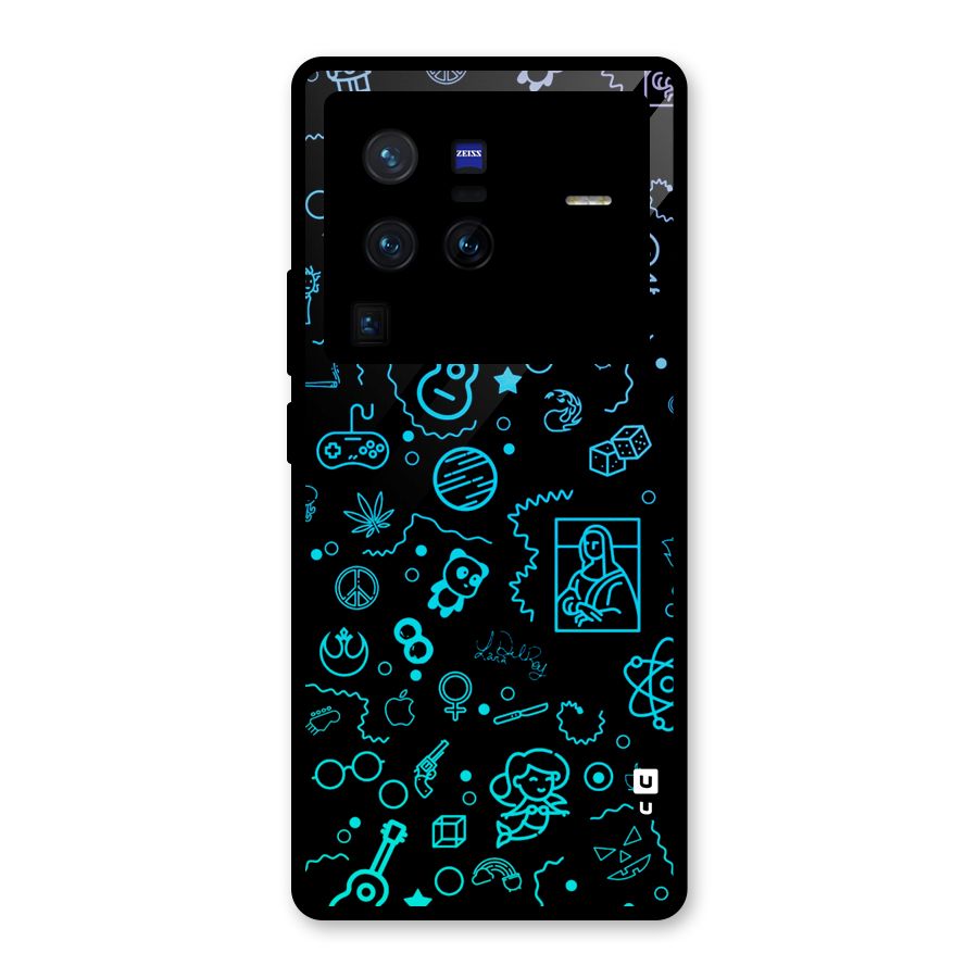 Joy Art Glass Back Case for Vivo X80 Pro