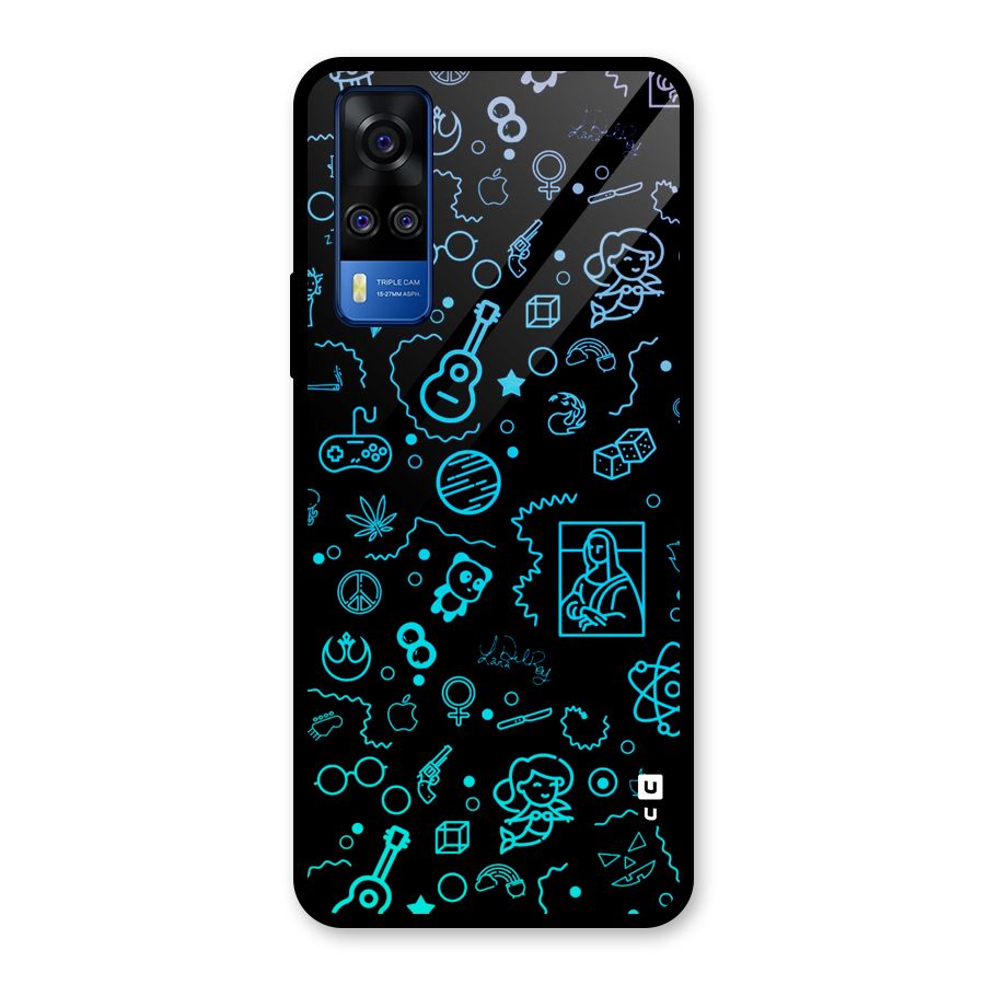 Joy Art Glass Back Case for Vivo Y31