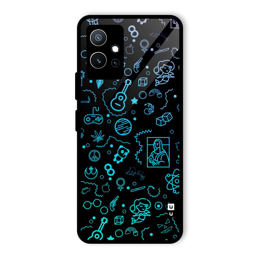 Joy Art Glass Back Case for Vivo Y75 5G