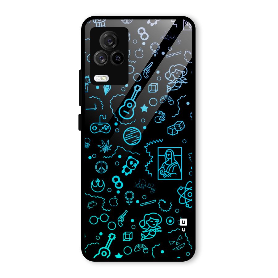 Joy Art Glass Back Case for Vivo iQOO 7 Legend 5G