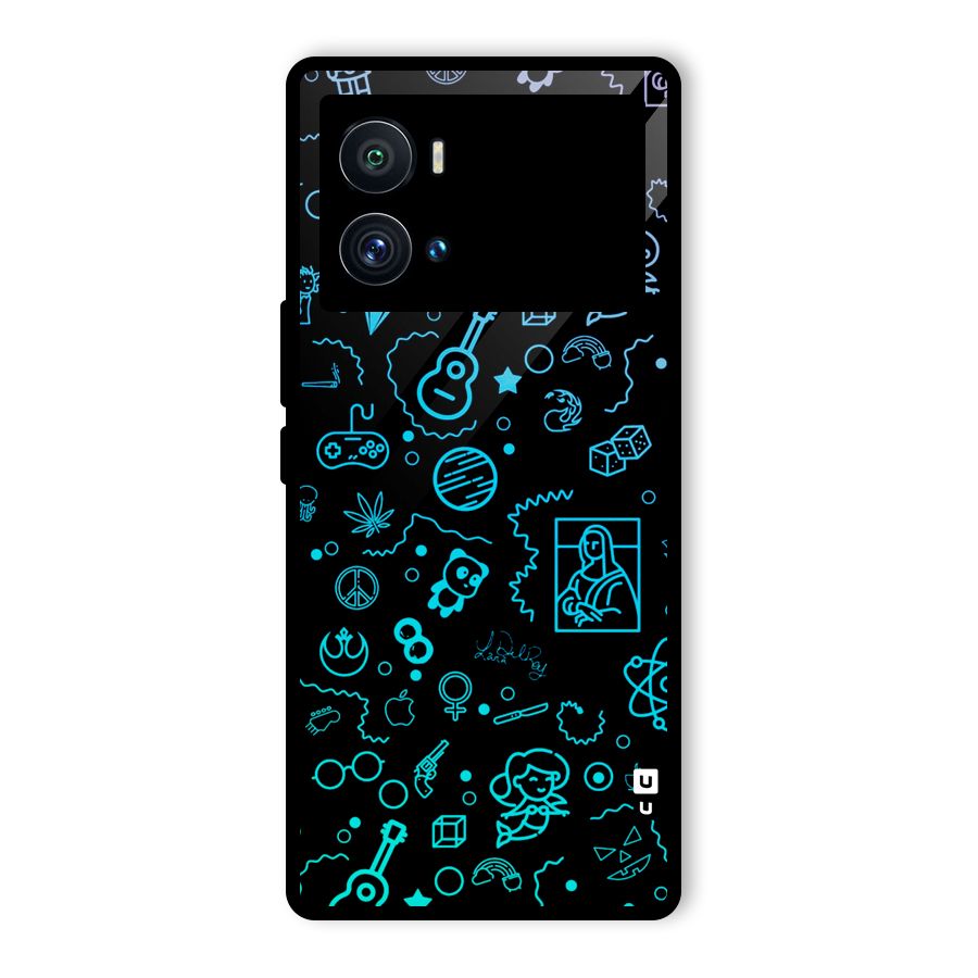 Joy Art Glass Back Case for Vivo iQOO 9 Pro