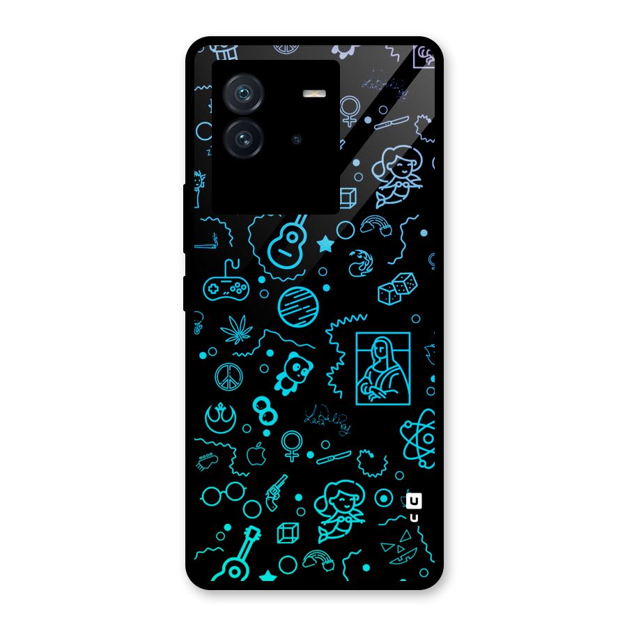 Joy Art Glass Back Case for Vivo iQOO Neo 6 5G