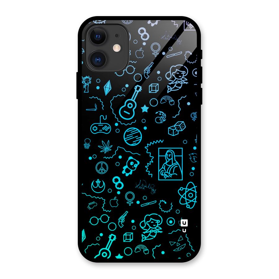 Joy Art Glass Back Case for iPhone 11