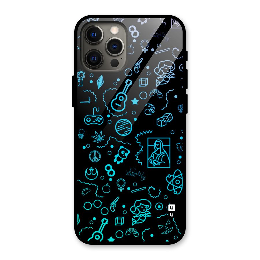 Joy Art Glass Back Case for iPhone 12 Pro Max