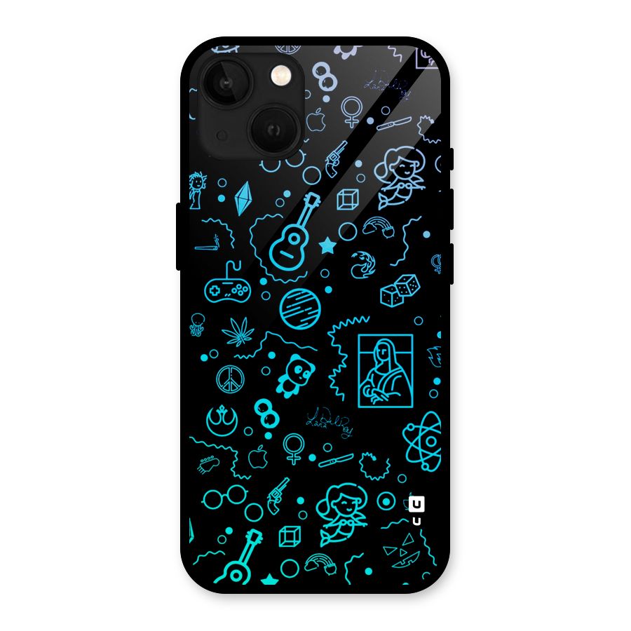 Joy Art Glass Back Case for iPhone 13