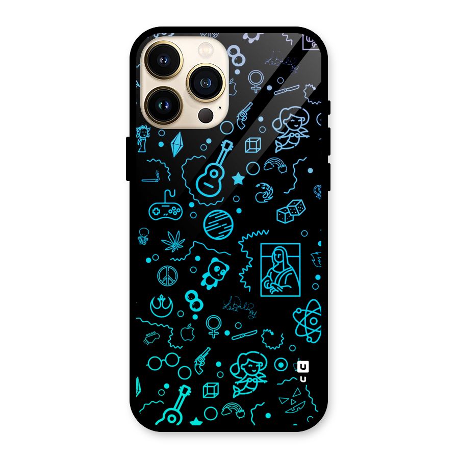 Joy Art Glass Back Case for iPhone 13 Pro Max