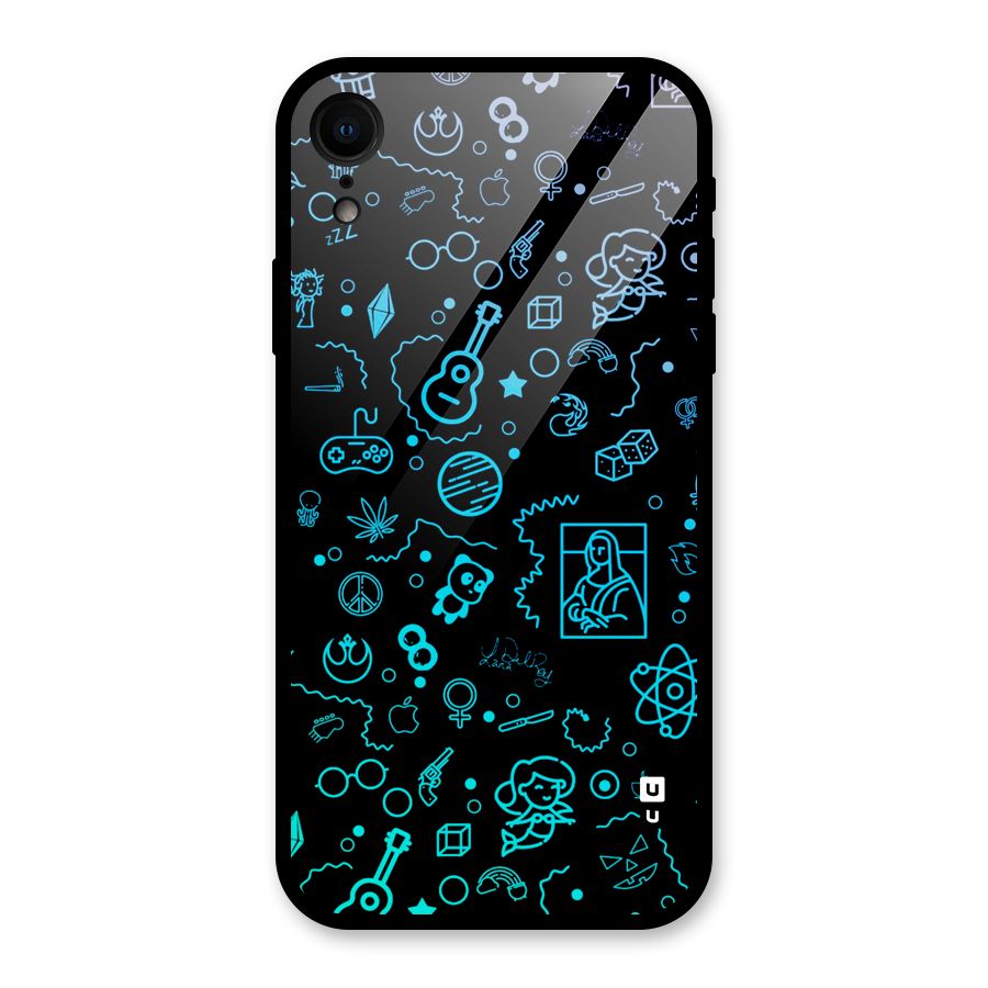 Joy Art Glass Back Case for iPhone XR
