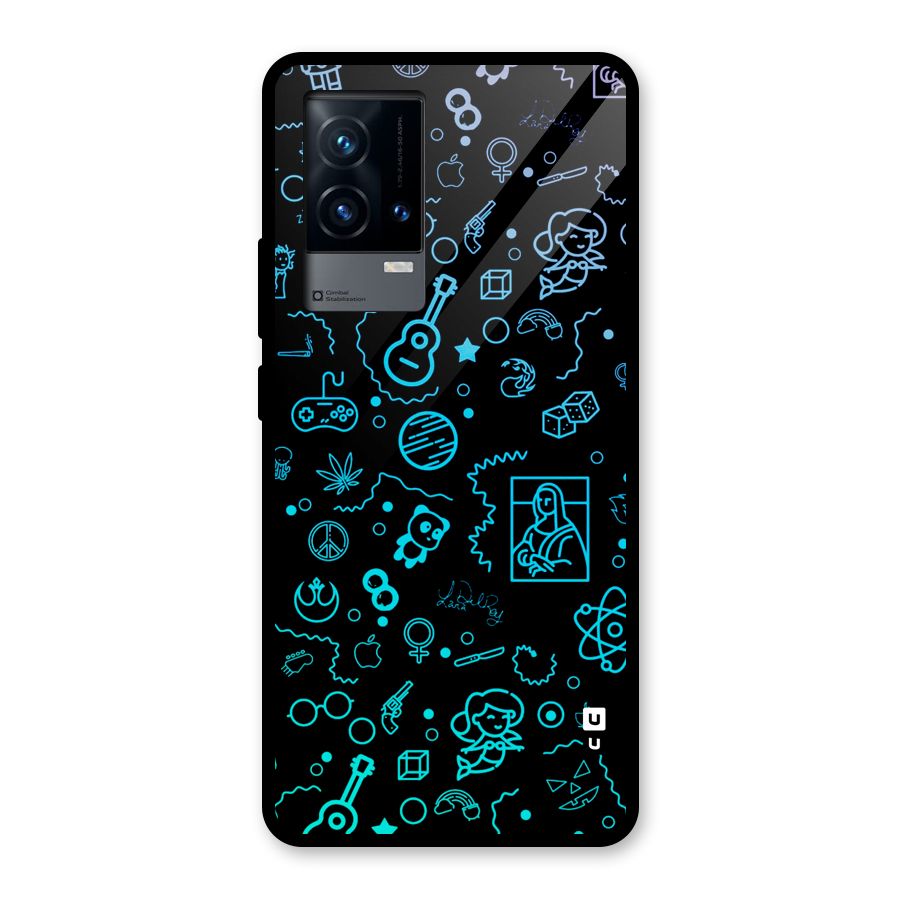 Joy Art Glass Back Case for iQOO 9 5G