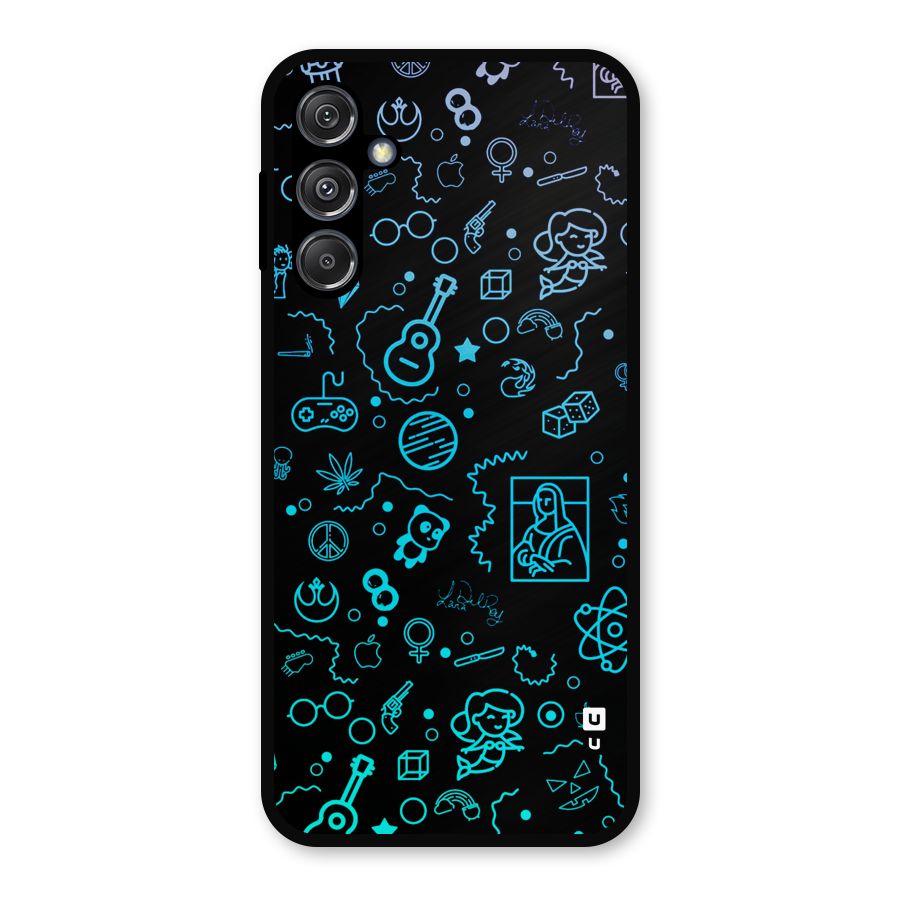 Joy Art Metal Back Case for Galaxy M34 5G