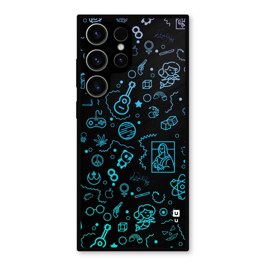 Joy Art Metal Back Case for Galaxy S23 Ultra