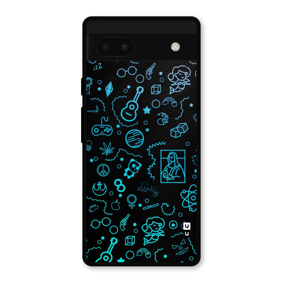 Joy Art Metal Back Case for Google Pixel 6a