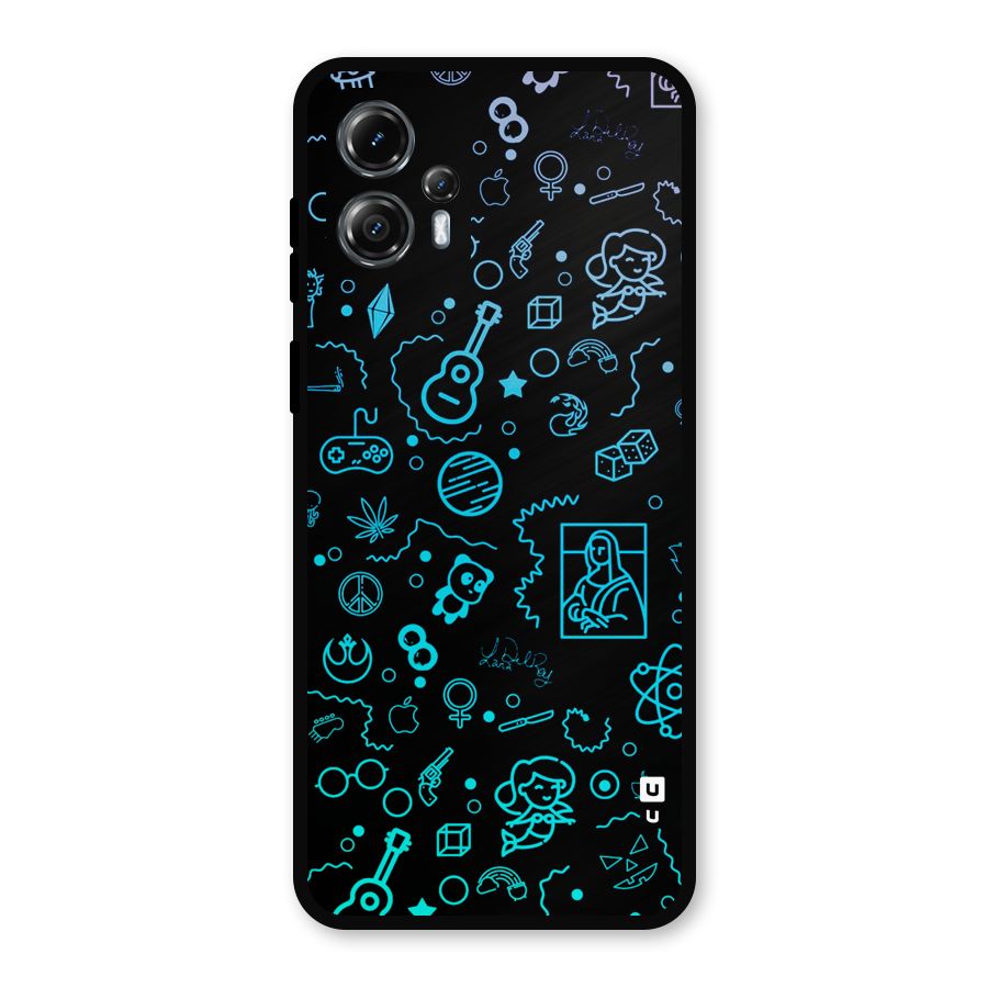 Joy Art Metal Back Case for Moto G13