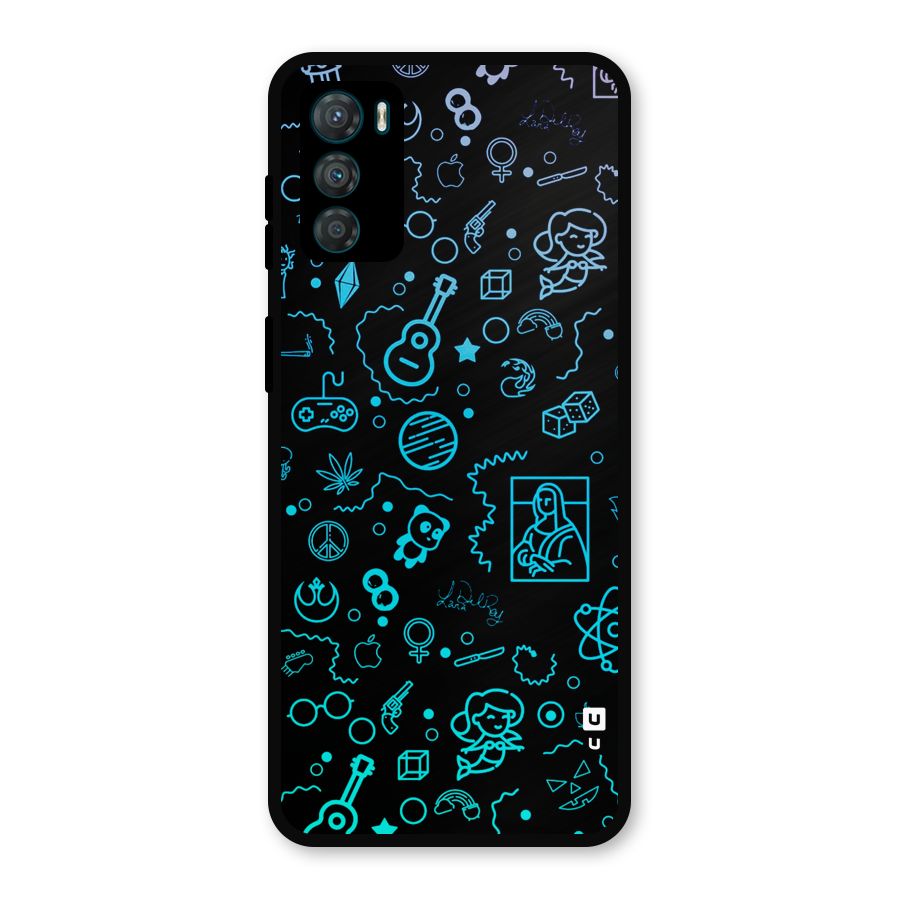 Joy Art Metal Back Case for Moto G42