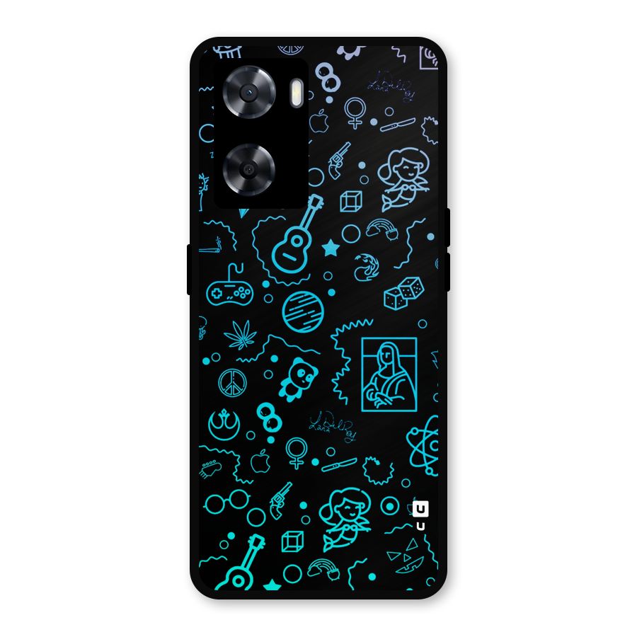 Joy Art Metal Back Case for Oppo A57 2022