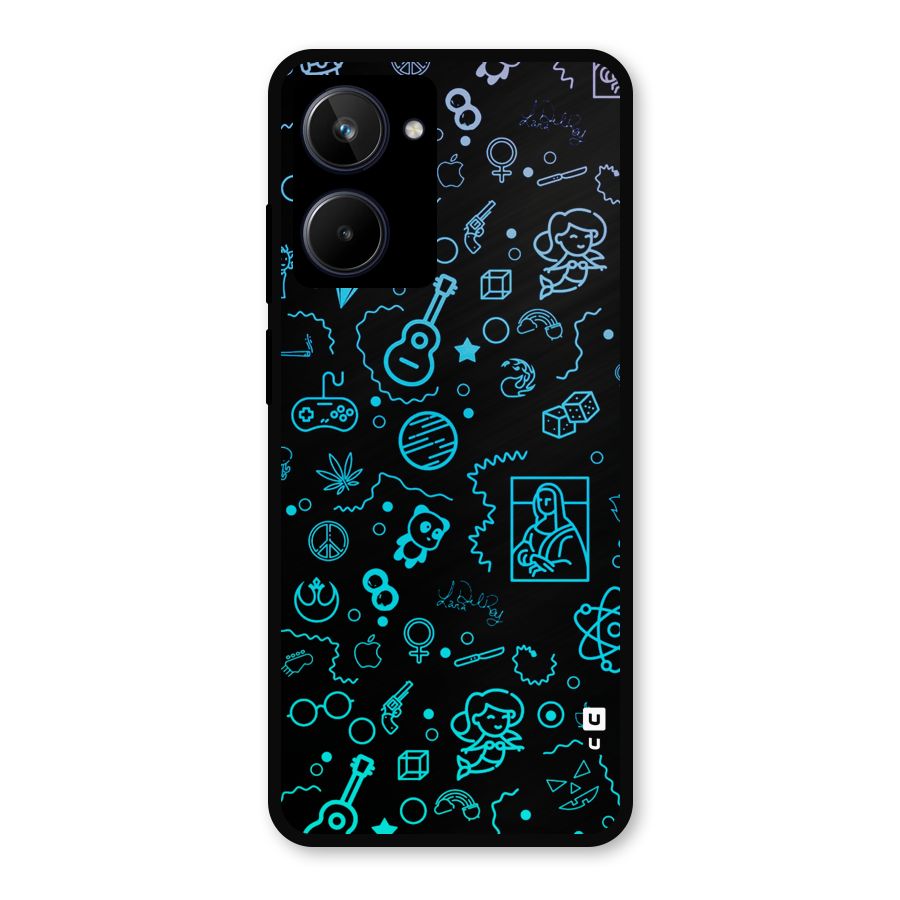 Joy Art Metal Back Case for Realme 10