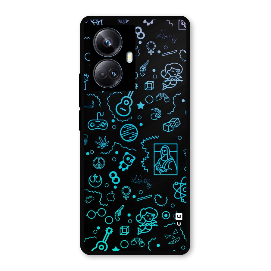 Joy Art Metal Back Case for Realme 10 Pro Plus