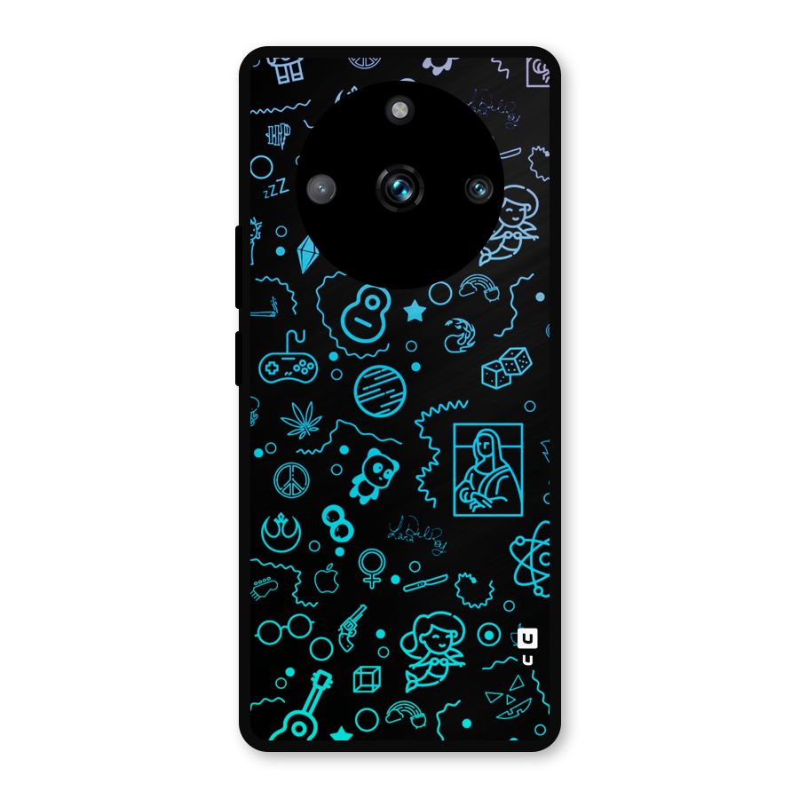 Joy Art Metal Back Case for Realme 11 Pro