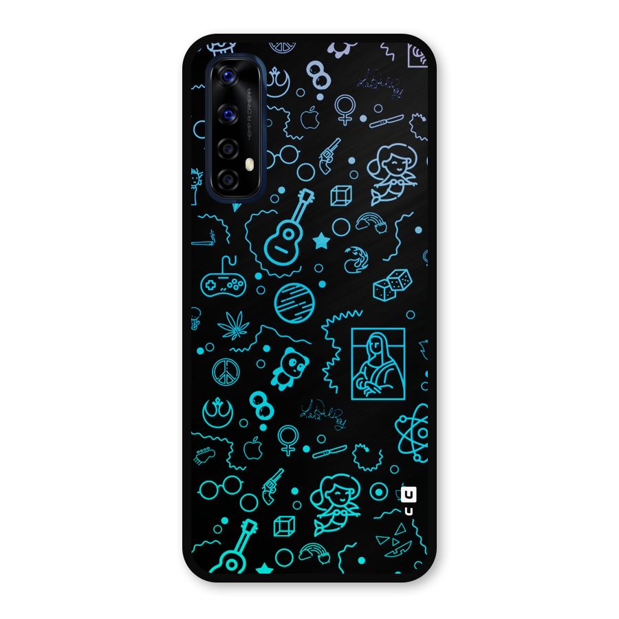 Joy Art Metal Back Case for Realme 7