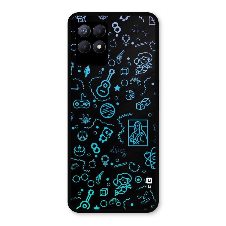 Joy Art Metal Back Case for Realme Narzo 50