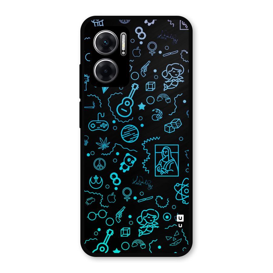 Joy Art Metal Back Case for Redmi 11 Prime 5G