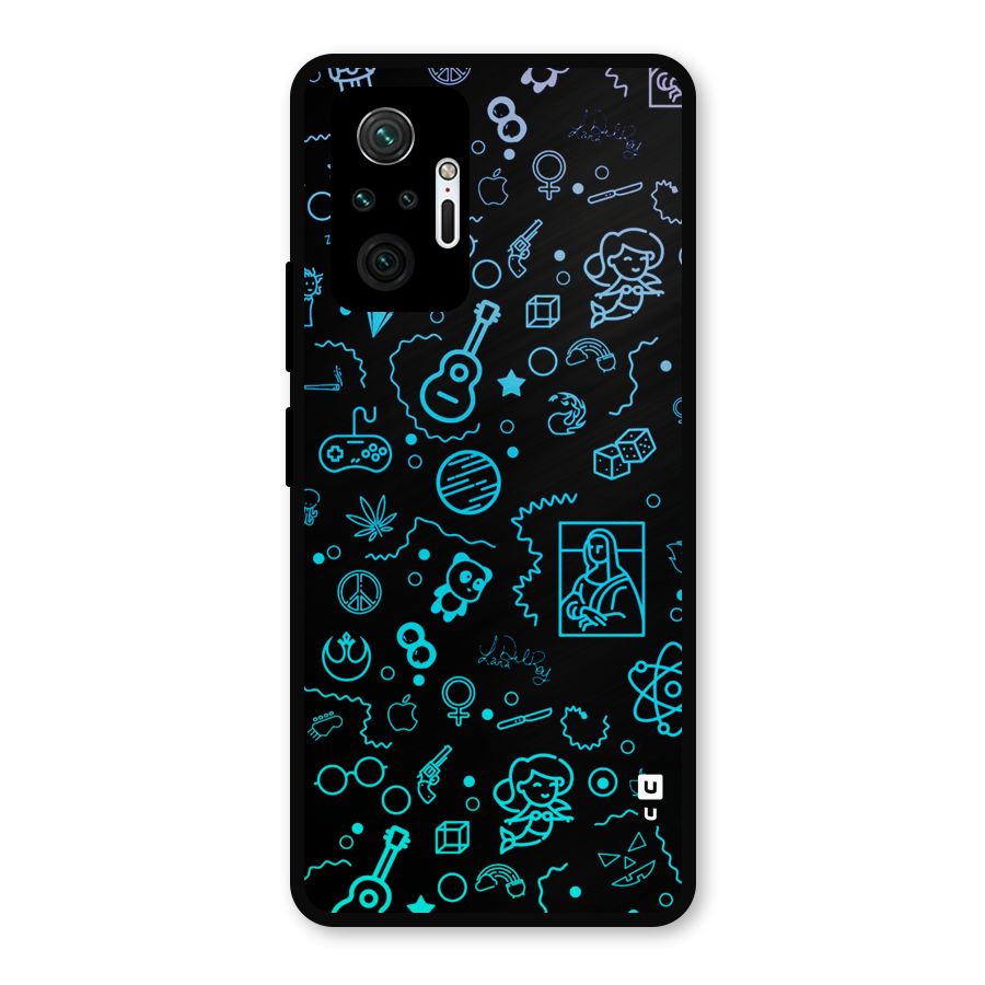 Joy Art Metal Back Case for Redmi Note 10 Pro