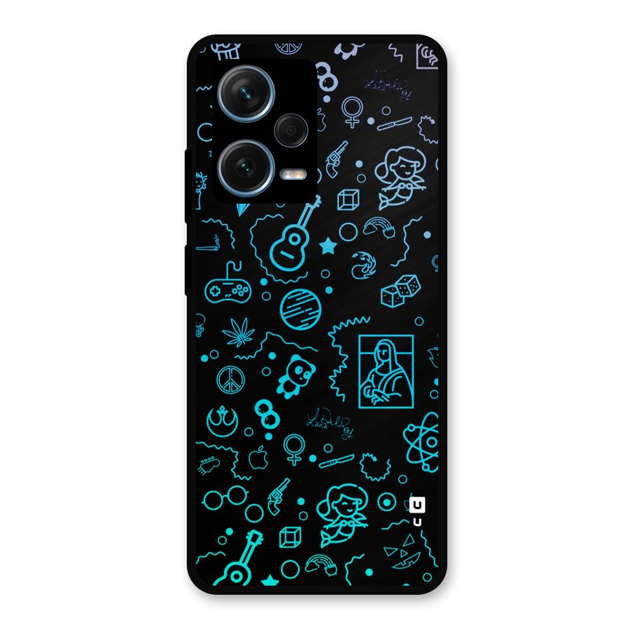 Joy Art Metal Back Case for Redmi Note 12 Pro Plus 5G