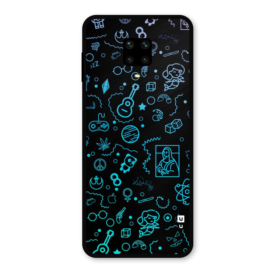 Joy Art Metal Back Case for Redmi Note 9 Pro
