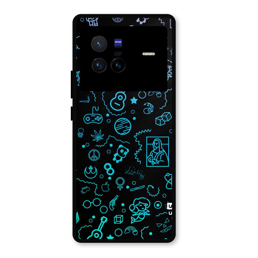 Joy Art Metal Back Case for Vivo X80