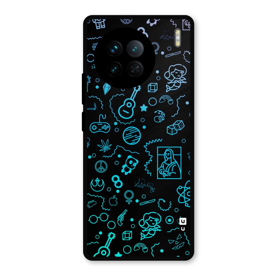 Joy Art Metal Back Case for Vivo X90