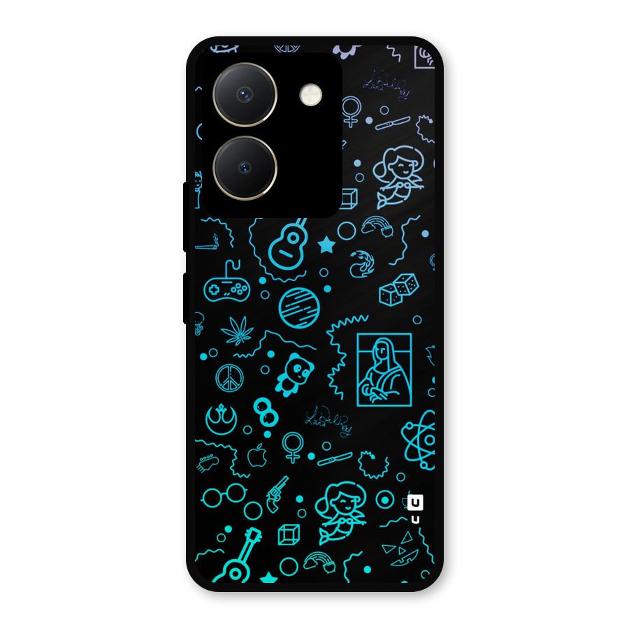 Joy Art Metal Back Case for Vivo Y36