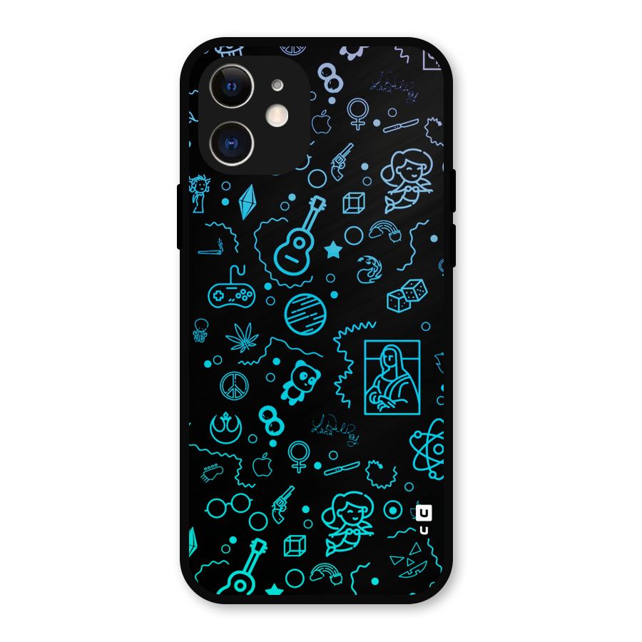 Joy Art Metal Back Case for iPhone 12