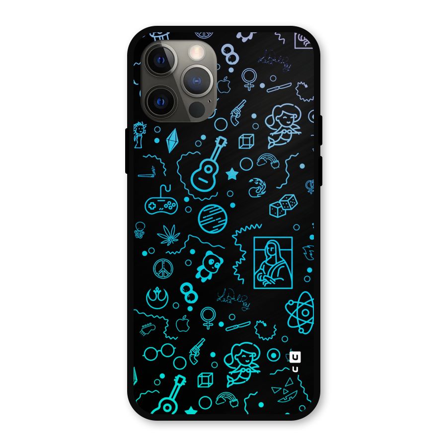 Joy Art Metal Back Case for iPhone 12 Pro
