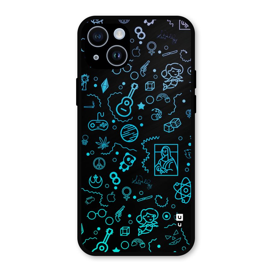 Joy Art Metal Back Case for iPhone 14