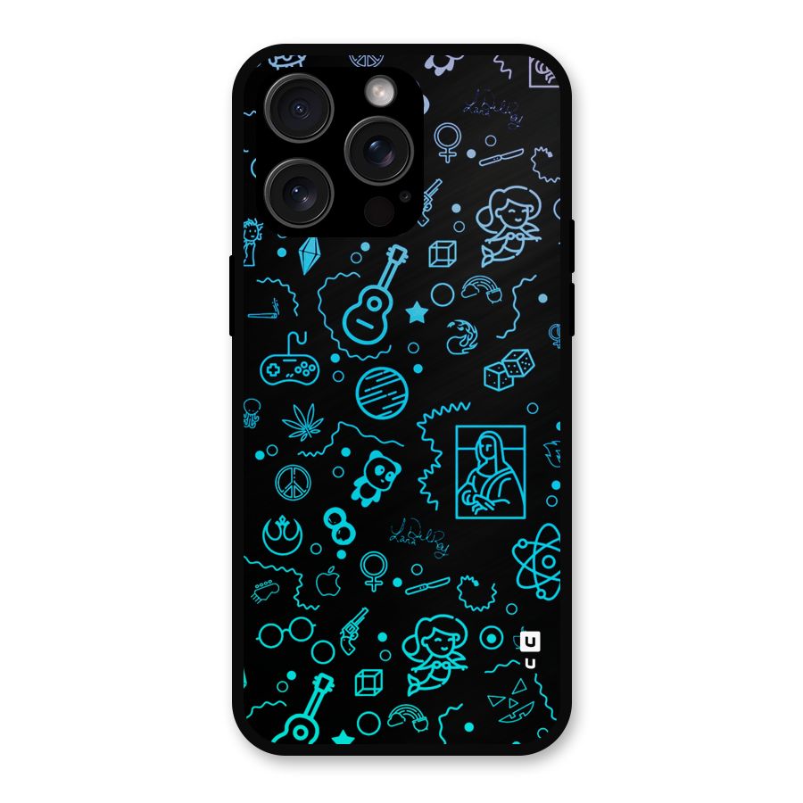 Joy Art Metal Back Case for iPhone 15 Pro Max