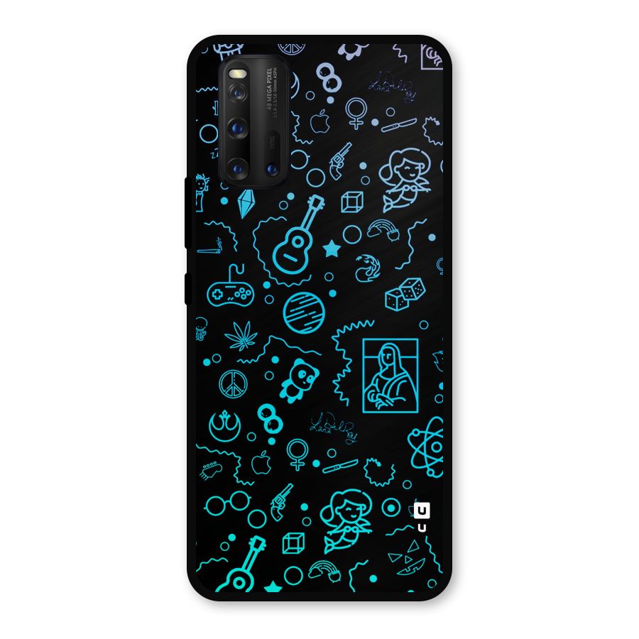 Joy Art Metal Back Case for iQOO 3