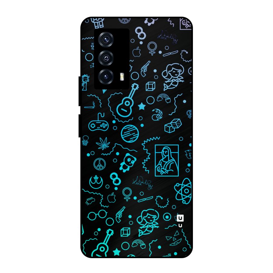 Joy Art Metal Back Case for iQOO Z5