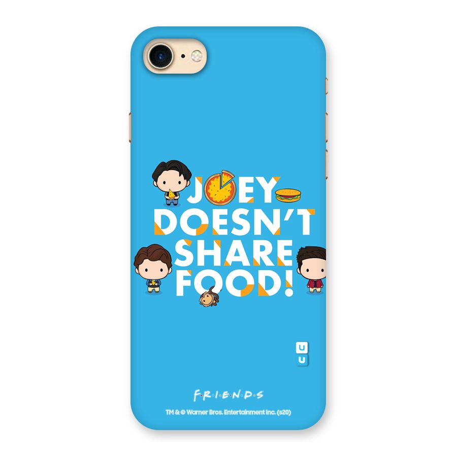 Joy Doesnt Share Food Glass Back Case for iPhone 7
