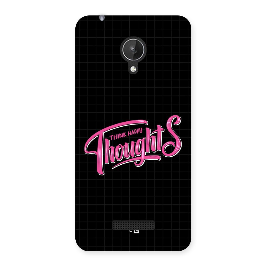Joyful Thoughts Back Case for Canvas Spark Q380