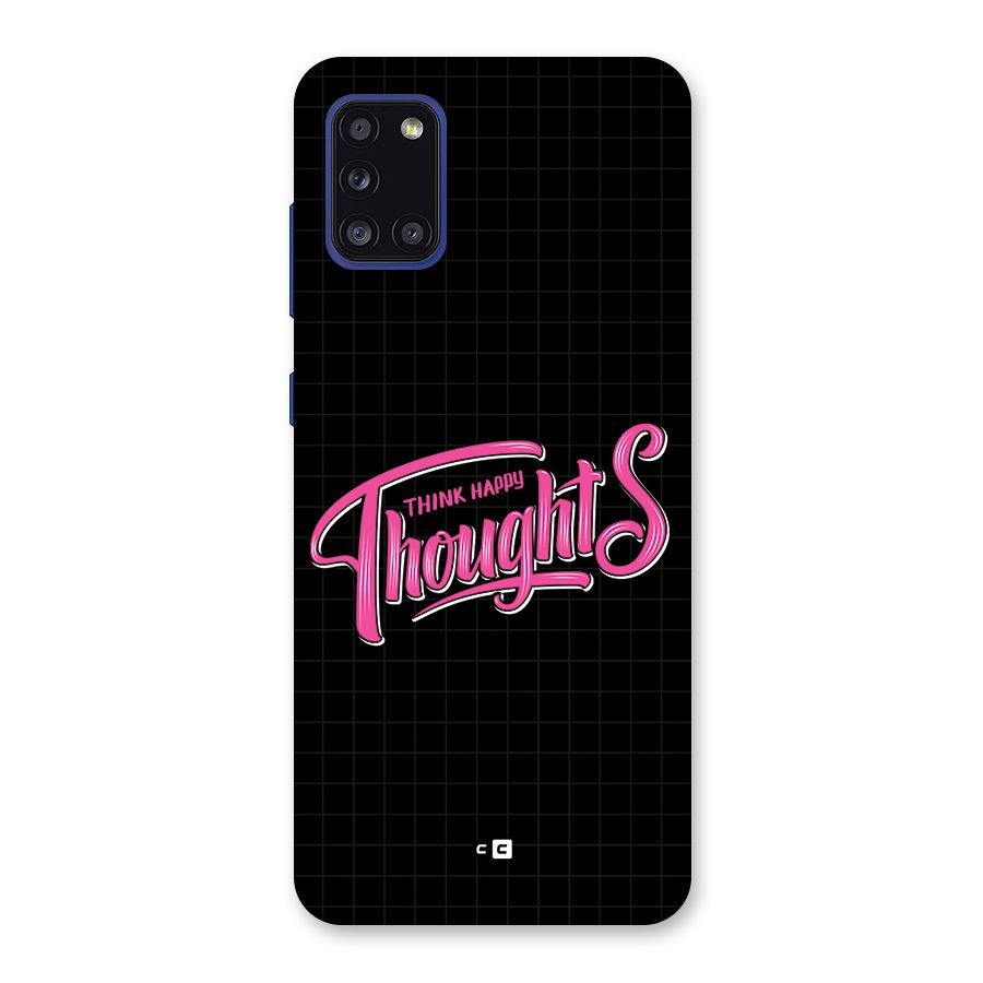 Joyful Thoughts Back Case for Galaxy A31