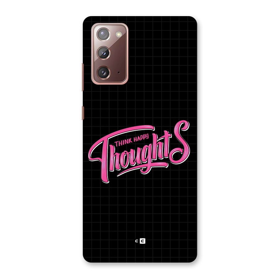 Joyful Thoughts Back Case for Galaxy Note 20