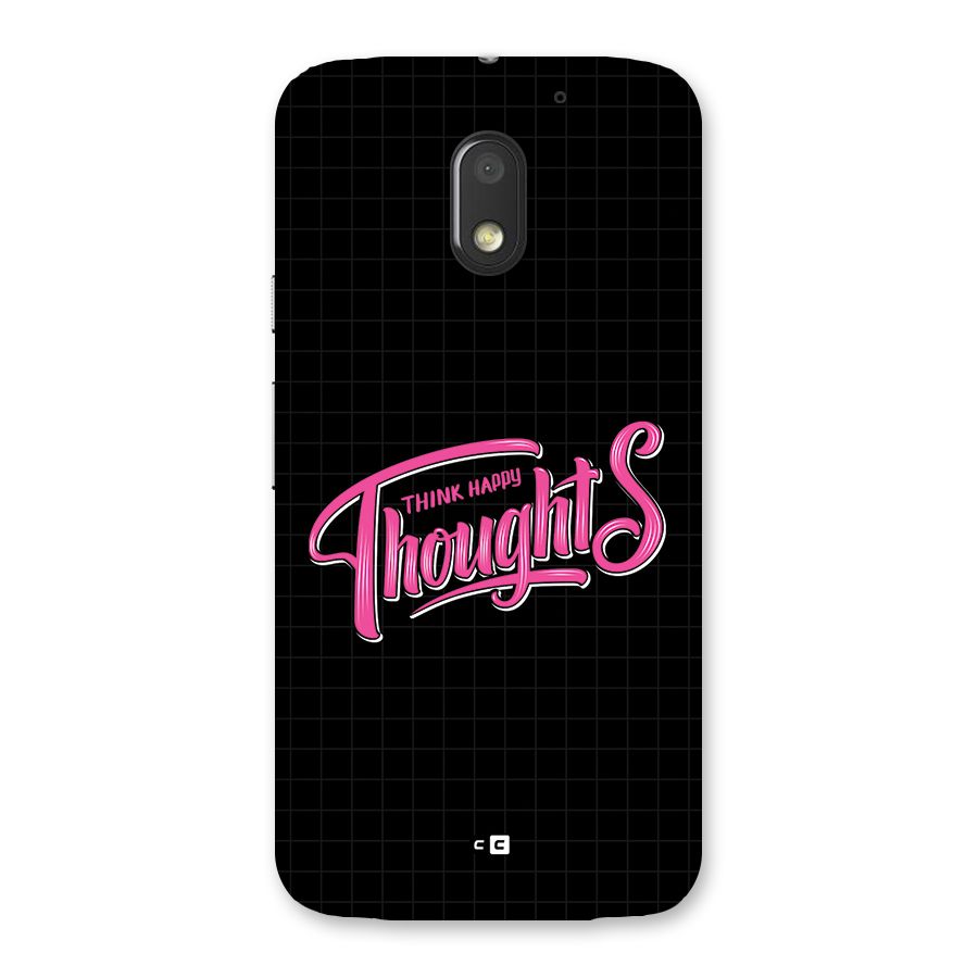 Joyful Thoughts Back Case for Moto E3 Power