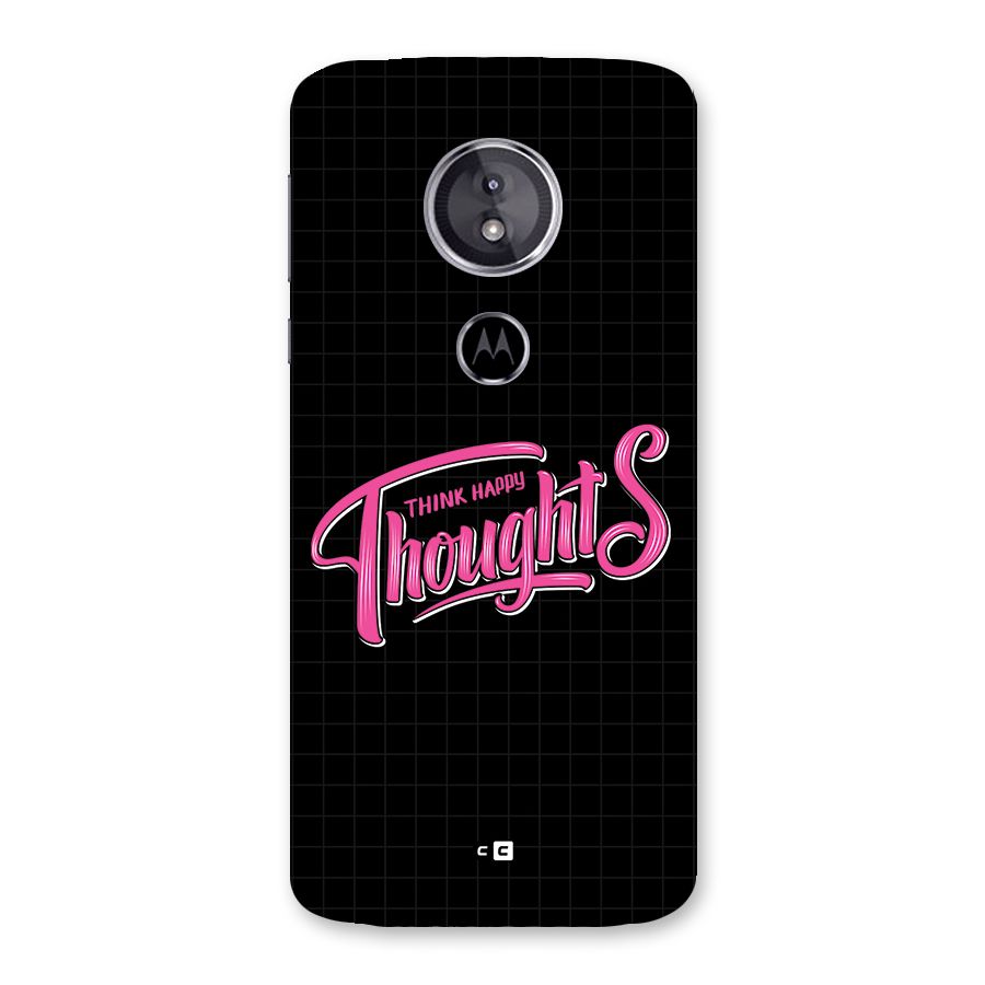 Joyful Thoughts Back Case for Moto E5