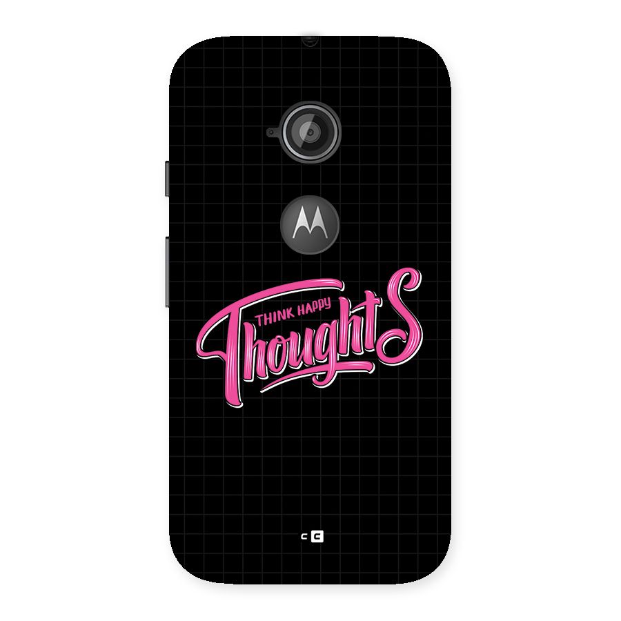 Joyful Thoughts Back Case for Moto E 2nd Gen