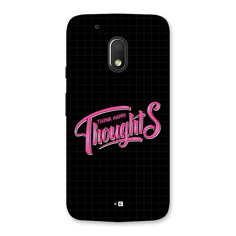 Joyful Thoughts Back Case for Moto G4 Play