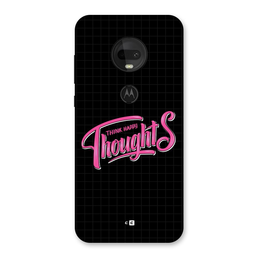 Joyful Thoughts Back Case for Moto G7