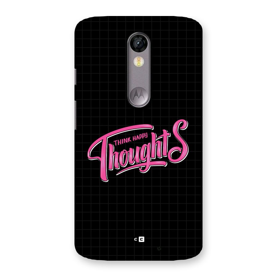 Joyful Thoughts Back Case for Moto X Force