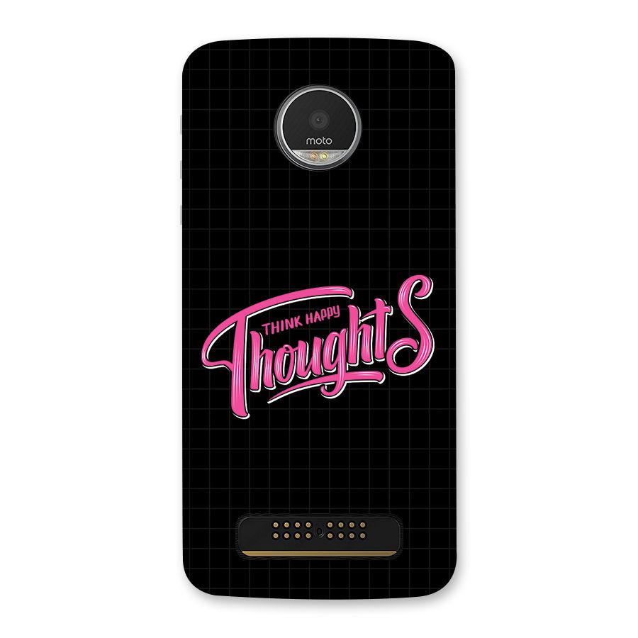 Joyful Thoughts Back Case for Moto Z Play