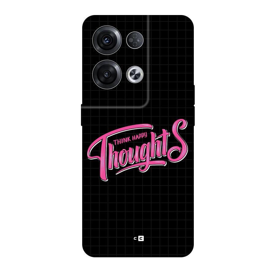 Joyful Thoughts Back Case for Oppo Reno8 Pro 5G